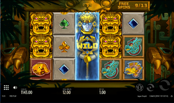 Jaguar Temple slot Bonus game Wild